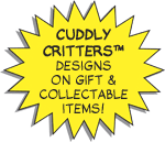 Cuddly Critters cute cartoon animals: check out our kid's clothes and calendars
