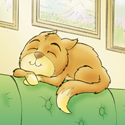 Cuddly Critters cute cartoon animal character: Kim Kitten